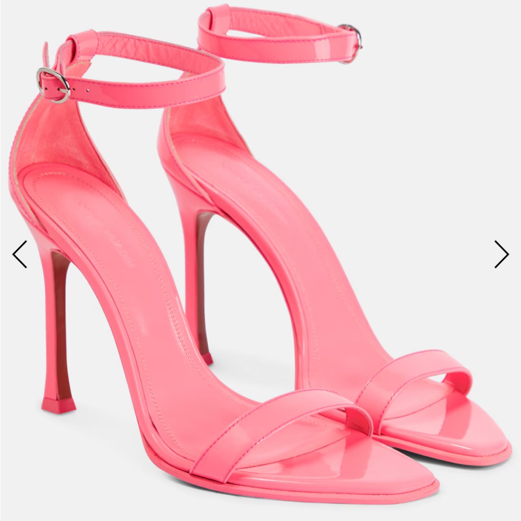 Amina Muaddi Kim Sandal